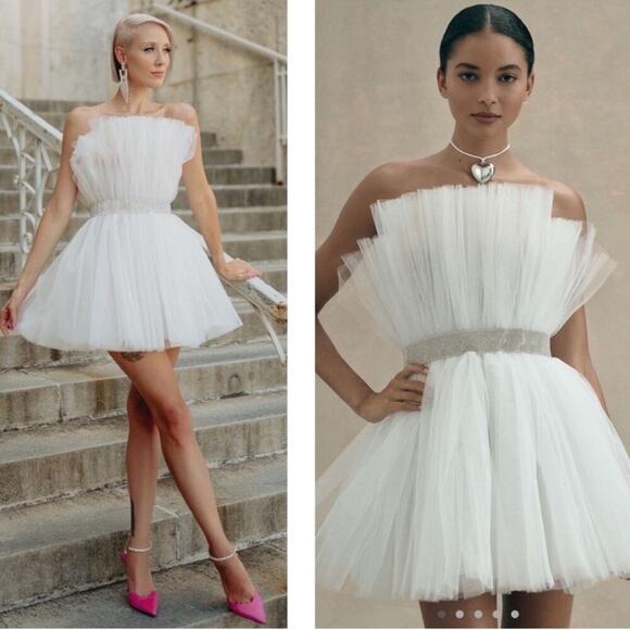 Bronx & Banco Anna Tulle Mini Dress - Picture 1 of 8